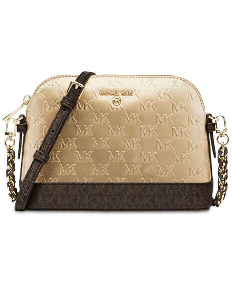 michael kors jet set charm umhängetasche|Michael Kors jet set dome.